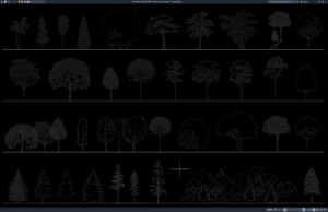 Download Block Pohon Bagian 4 DWG AutoCAD block pohon bagian 4