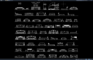 Download Block Tempat Tidur DWG AutoCAD block tempat tidur