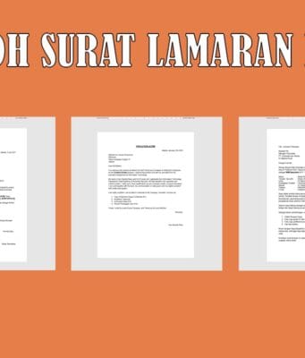 contoh surat lamaran kerja