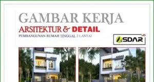 bestek rumah tinggal 2 lantai