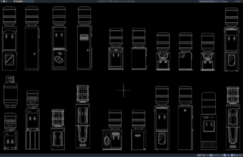 Download Block Dispenser Galon DWG AutoCAD block dispenser galon