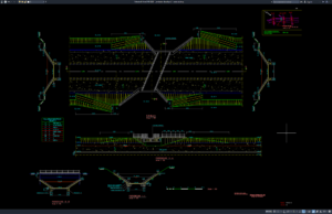 Download Gambar Jembatan Desa Tipe 3 DWG AutoCAD jembatan desa tipe 3