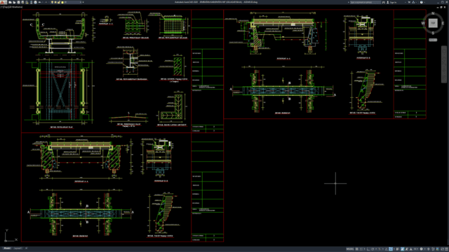 jembatan kabupaten iwf (gelagar baja)