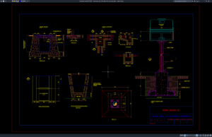 Download Konstruksi Grill, Oil Catcher, & Menara Air SPBU DWG AutoCAD konstruksi grill, oil catcher, & menara air spbu