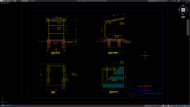 konstruksi rumah racun api spbu
