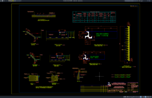 Download Gambar Mistar Ukur Bangunan Air DWG AutoCAD mistar ukur