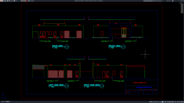 tampak convenience store spbu tampak convenience store spbu