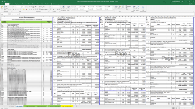ahsp cipta karya jalan permukiman, drainase jalan, & jaringan pipa luar gedung tahun 2025
