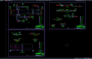 Download Gambar Bangunan Bagi Sadap Tipe 3 DWG AutoCAD bangunan bagi sadap tipe 3