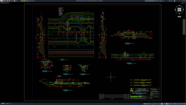 bangunan bagi sadap tipe 5