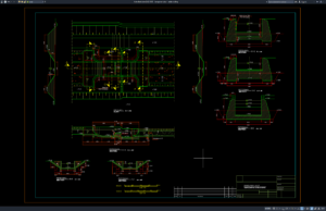 Download Gambar Bangunan Ukur DWG AutoCAD bangunan ukur