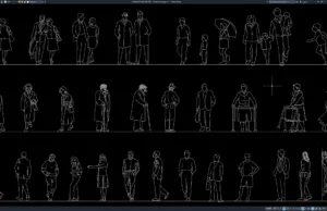 Download Block Orang Bagian 1 DWG AutoCAD block orang bagian 1