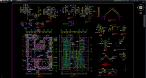 detail ring balok dan atap