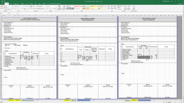 form inspeksi box culvert