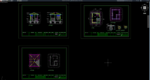 gambar desain pos jaga