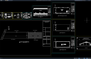 Download Gambar Gudang Rajutan untuk IMB DWG AutoCAD gudang rajutan untuk imb