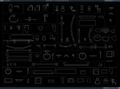 Download Block Aksesoris Kamar Mandi DWG AutoCAD block aksesoris kamar mandi