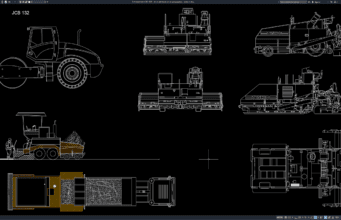 block alat berat untuk pengaspalan