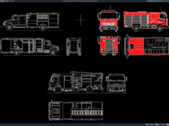 block mobil pemadam kebakaran