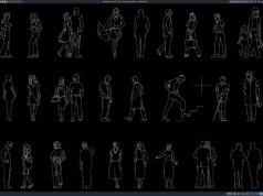 Download Block Orang Bagian 8 DWG AutoCAD block orang bagian 8