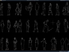 Download Block Orang Bagian 8 DWG AutoCAD block orang bagian 8