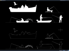 Download Block Orang Memancing DWG AutoCAD block orang memancing
