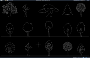 Download Block Pohon Bagian 10 DWG AutoCAD block pohon bagian 10