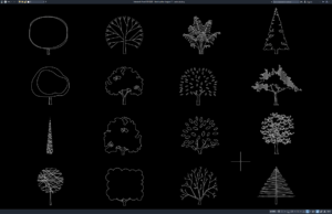 Download Block Pohon Bagian 11 DWG AutoCAD block pohon bagian 11