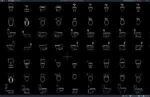 Download Block Toilet Semua View DWG AutoCAD block toilet semua view