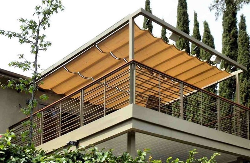 contoh model kanopi balkon