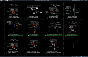 Download Gambar Detail Instalasi Kamera CCTV DWG AutoCAD detail instalasi kamera cctv
