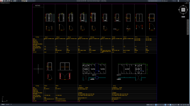 detail kusen aluminium bagian 1 detail kusen aluminium bagian 1