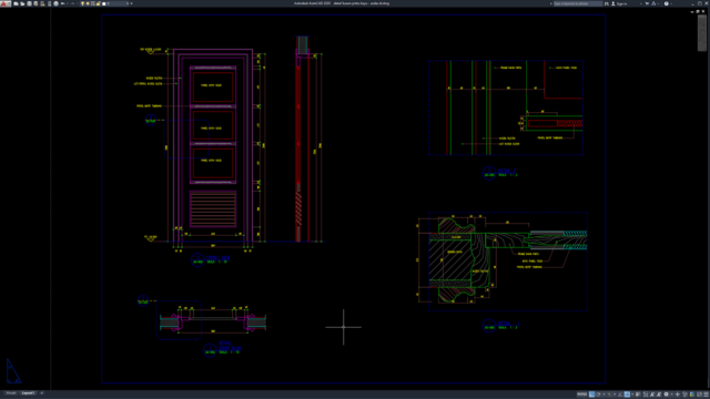 detail kusen pintu kayu detail kusen pintu kayu