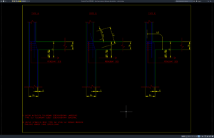 detail pemasangan tulangan utama kolom