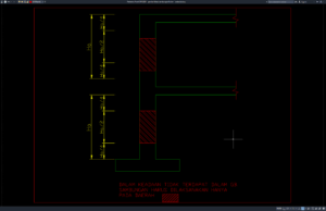 Download Gambar Lokasi Sambungan Kolom DWG AutoCAD gambar lokasi sambungan kolom