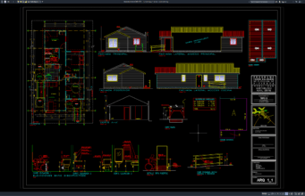 rumah kayu 1 lantai