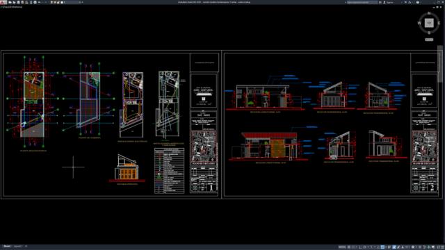rumah modern kontemporer 1 lantai