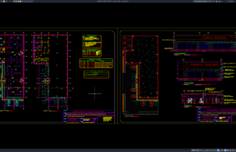 Download Gambar Desain Apotek DWG AutoCAD desain apotek