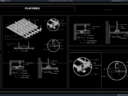 Download Detail Langit-Langit Plafond DWG AutoCAD detail langit-langit plafond