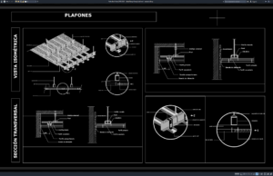 Download Detail Langit-Langit Plafond DWG AutoCAD detail langit-langit plafond