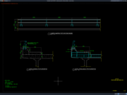 Download Detail Parapet dan Railing Jembatan DWG AutoCAD detail parapet dan railing jembatan