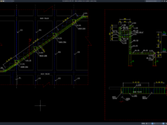 Download Detail Pembesian dan Ring Balok DWG AutoCAD detail pembesian dan ring balok