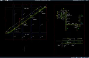 Download Detail Pembesian dan Ring Balok DWG AutoCAD detail pembesian dan ring balok
