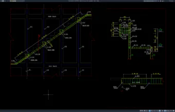 detail pembesian dan ring balok