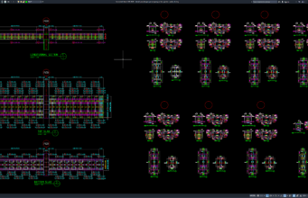 detail penulangan penampang pc box girder