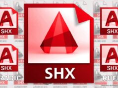 Download Font Arabic dan Kufi Format SHX AutoCAD font arabic dan kufi format shx