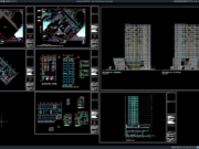 Download Gambar Hotel 16 Lantai Bintang 4 DWG AutoCAD hotel 16 lantai bintang 4