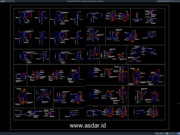 Download Semua Jenis Fabrikasi Sambungan Baja DWG AutoCAD jenis fabrikasi sambungan baja