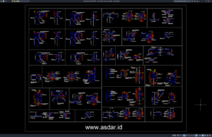 Download Semua Jenis Fabrikasi Sambungan Baja DWG AutoCAD jenis fabrikasi sambungan baja