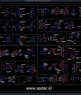 jenis fabrikasi sambungan baja